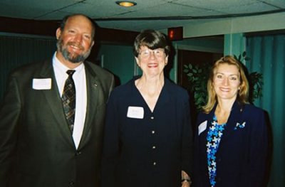 Attorney Christopher Neilson with Former U.S. Attorney General Janet Reno