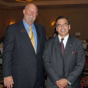 Christopher Neilson with Florida Supreme Court Justice Raoul G. Cantero III