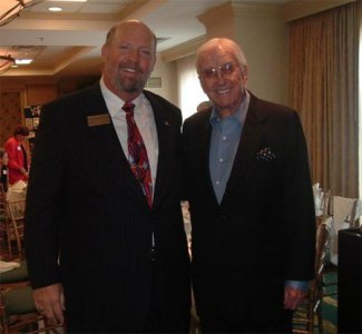 Attorney Christopher Neilson with Johnny Carson show Co-Host Ed McMahon